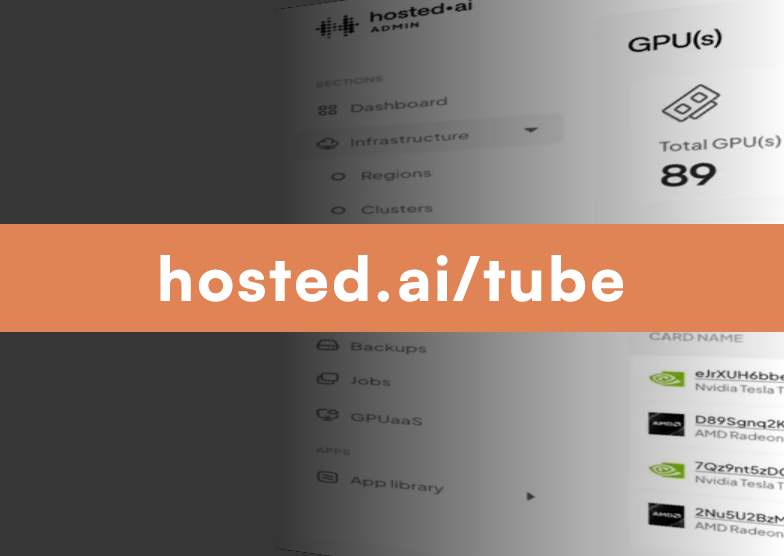 GPU cloud + GPUaaS demos, clips, interviews